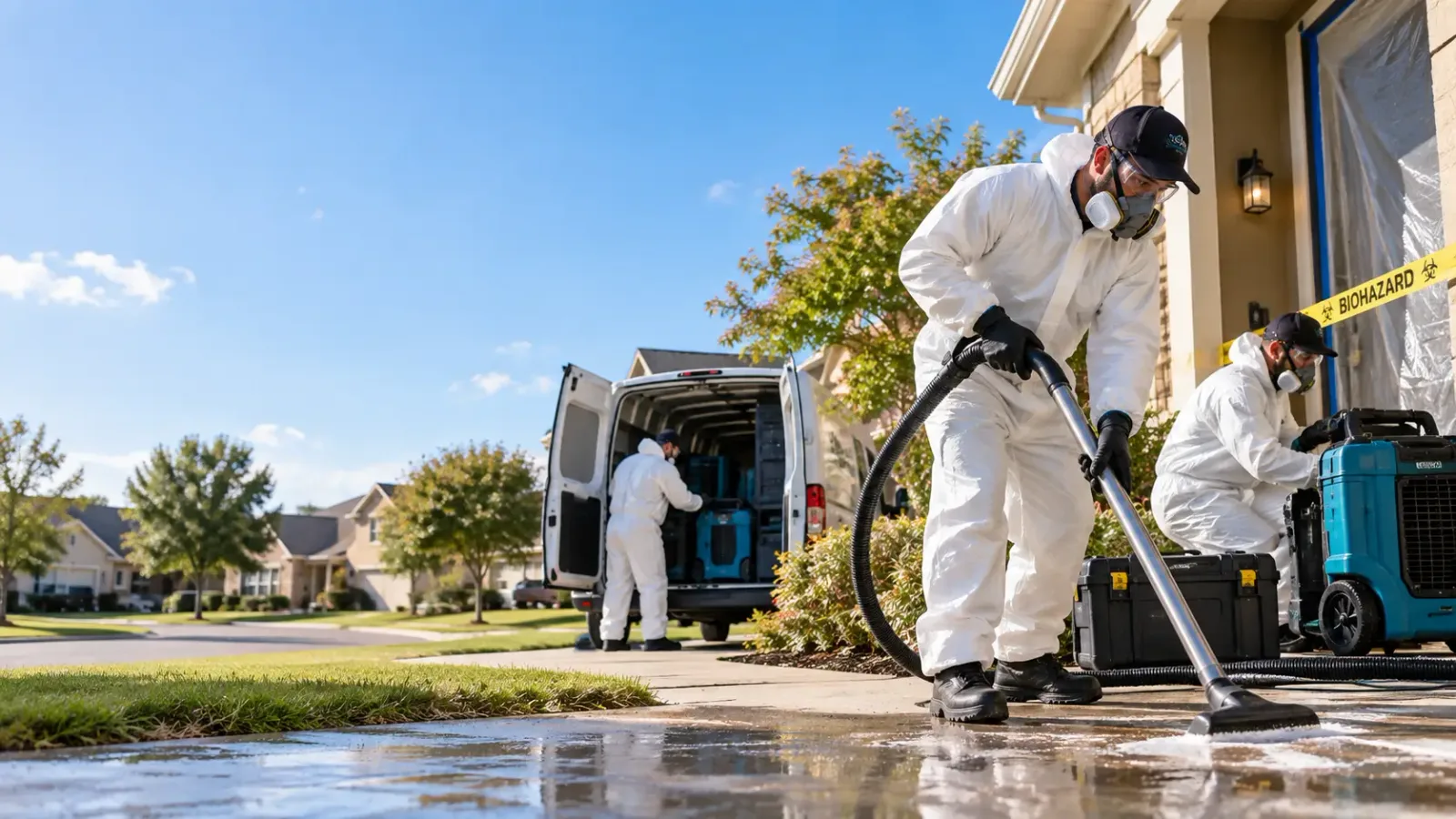 Biohazard Cleanup in Randolph, TX
